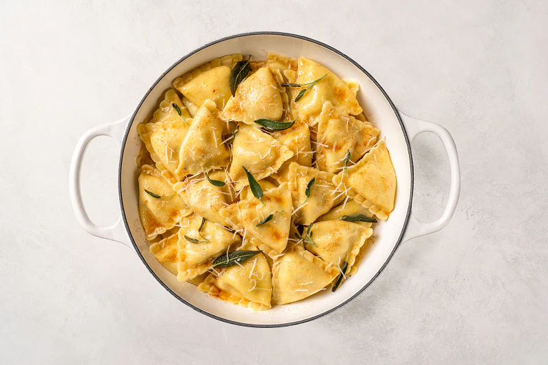 Organic Free-Range Chicken & Mozzarella Ravioli
